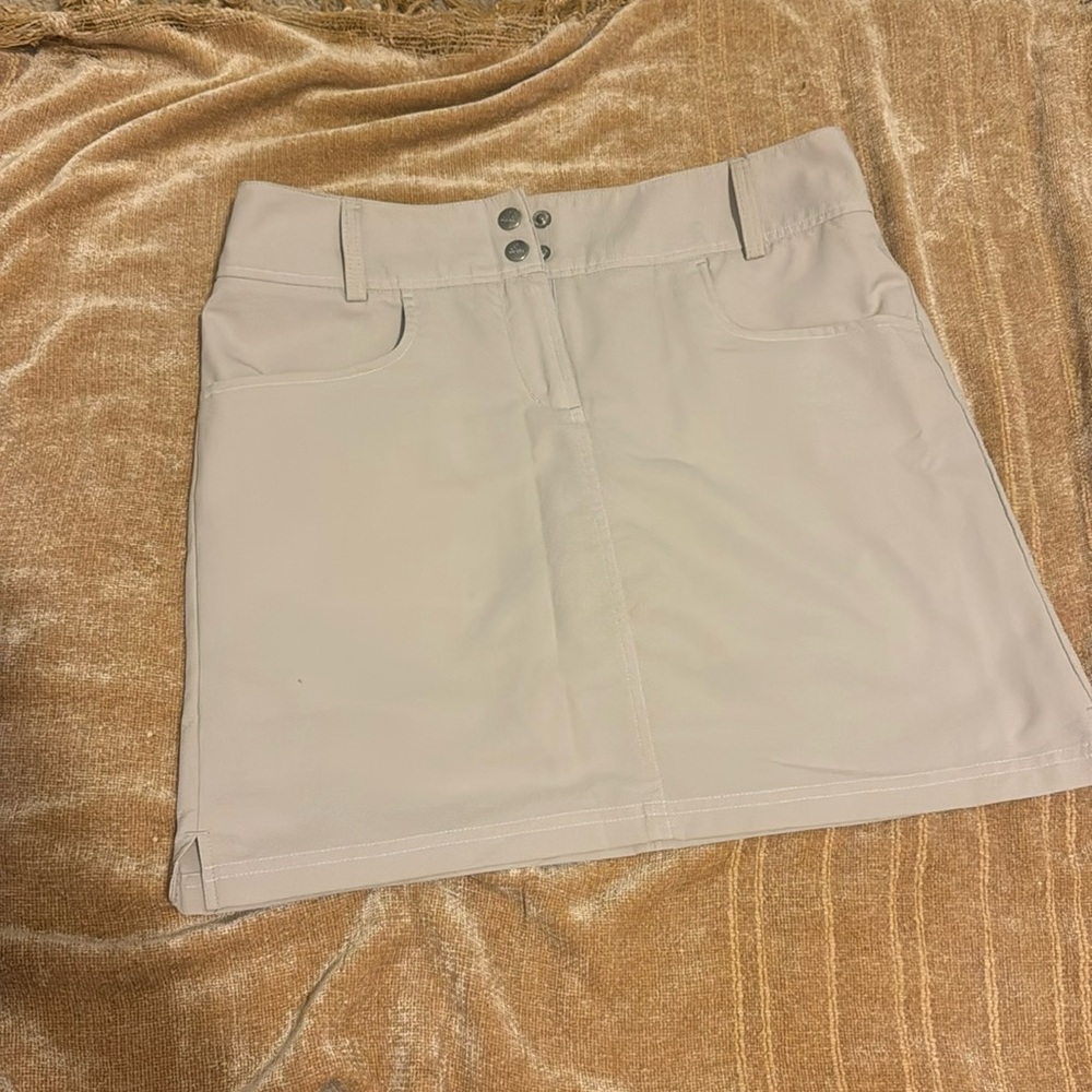 Adidas khaki skirt